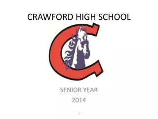 CRAWFORD HIGH SCHOOL