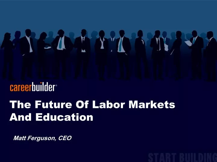the future of labor markets and education