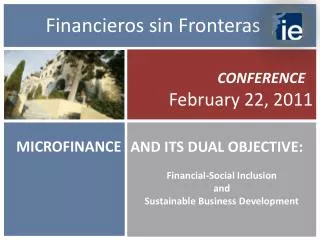 MICROFINANCE