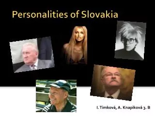Personalities of Slovakia