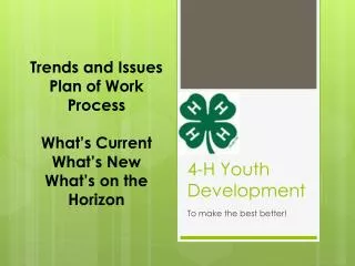 4-H Youth Development