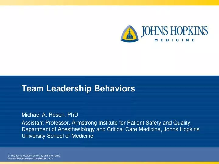 team leadership behaviors