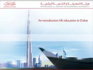 An introduction UK education in Dubai
