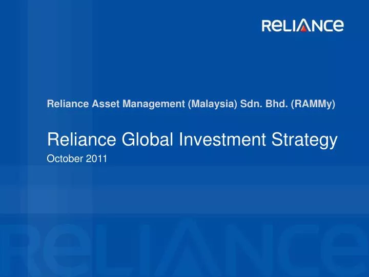 reliance asset management malaysia sdn bhd rammy