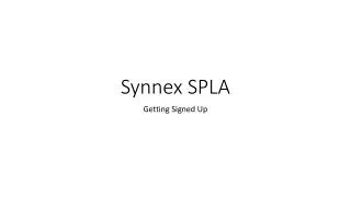 Synnex SPLA