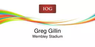 Greg Gillin Wembley Stadium