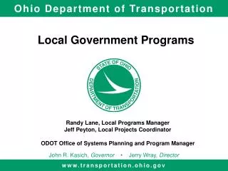 Local Government Programs