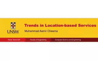 Trends in Location-based Services