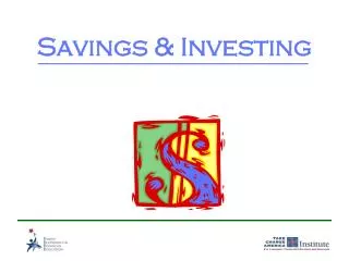 Savings &amp; Investing