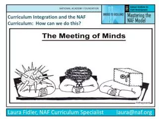 Curriculum Integration and the NAF Curriculum: How can we do this?