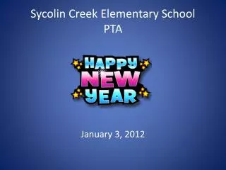 Sycolin Creek Elementary School PTA
