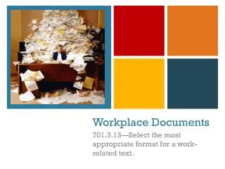 Workplace Documents