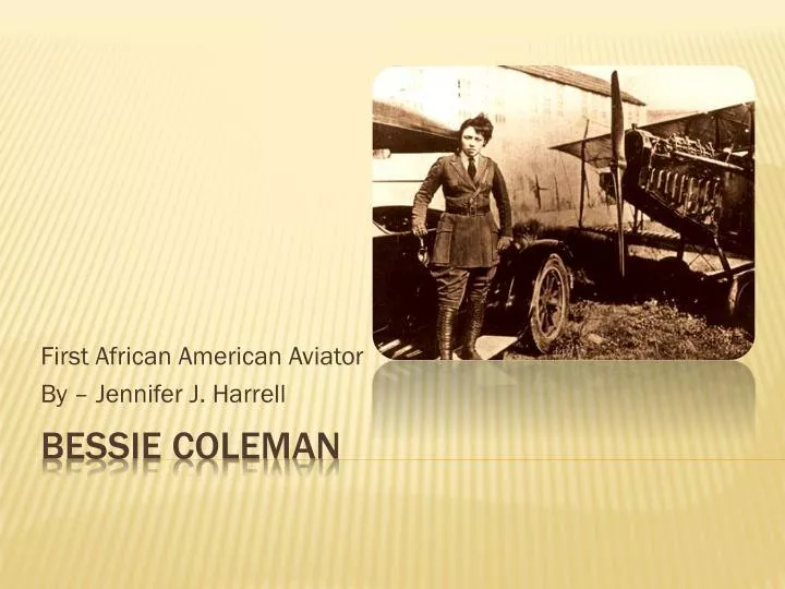 first african american aviator by jennifer j harrell