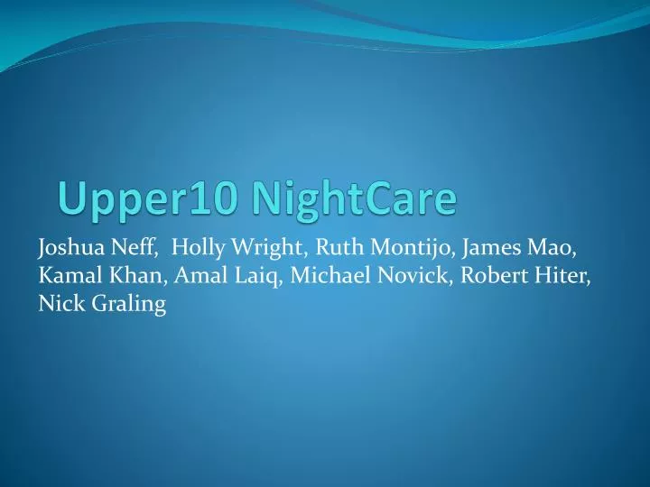 upper10 nightcare