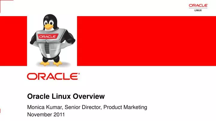 oracle linux overview
