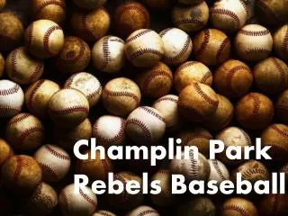 Champlin Park Rebels Baseball