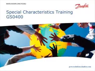 Special Characteristics Training GS0400