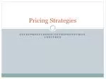 Key Factors Influencing Pricing Strategies in Entrepreneurship - slide 1