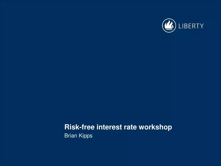 risk free interest rate workshop