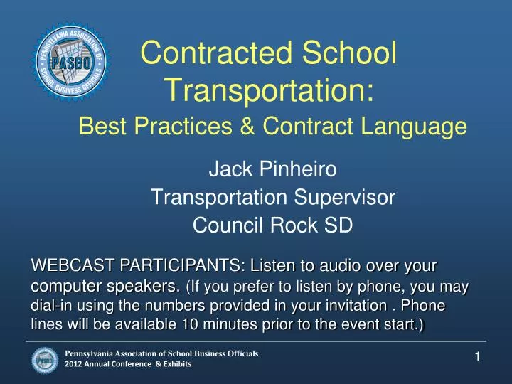 contracted school transportation