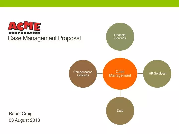 acme corp case management proposal