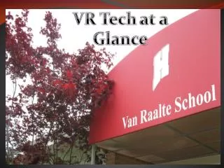 VR Tech at a Glance