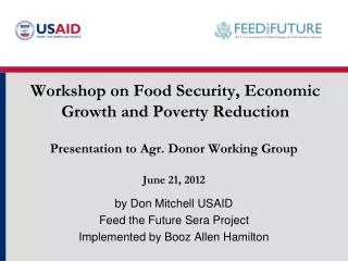 Workshop on Food Security, Economic Growth and Poverty Reduction