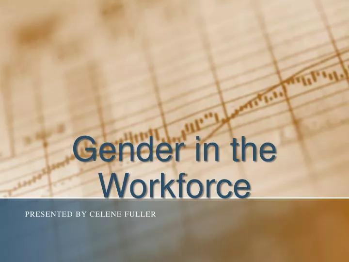 gender in the workforce