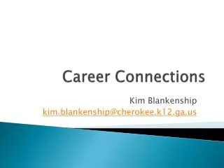 Career Connections