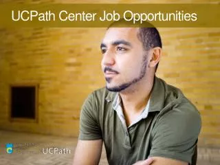 UCPath Center Job Opportunities
