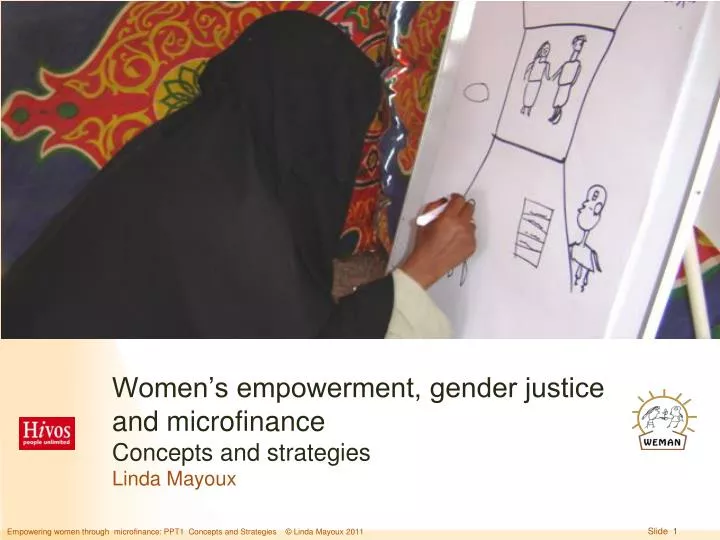 women s empowerment gender justice and microfinance concepts and strategies linda mayoux