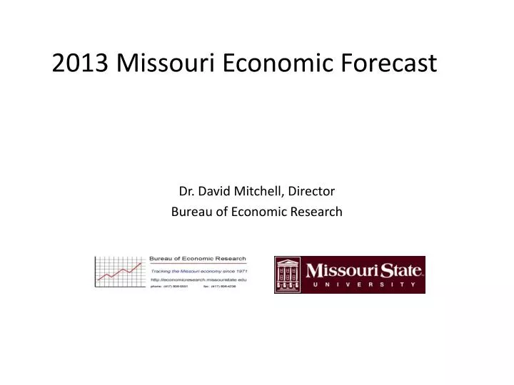 2013 missouri economic forecast