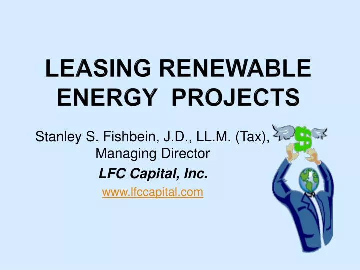 leasing renewable energy projects