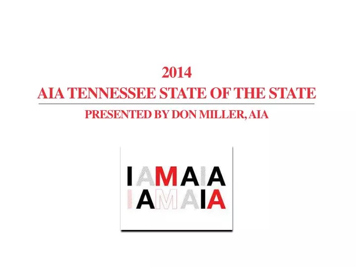 aia tennessee state of the state