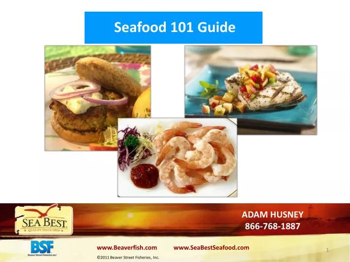 seafood 101 guide