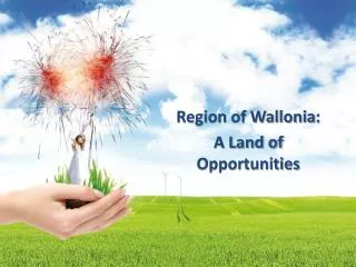 Region of Wallonia : A Land of Opportunities