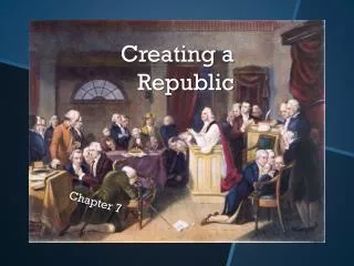Creating a Republic