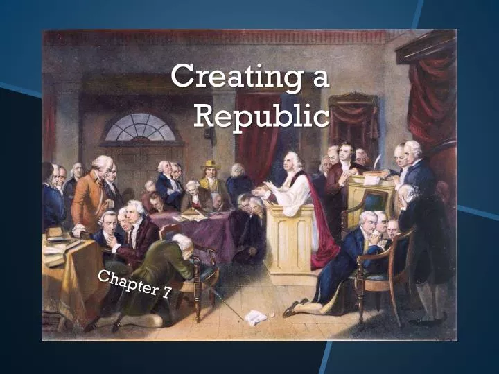 creating a republic