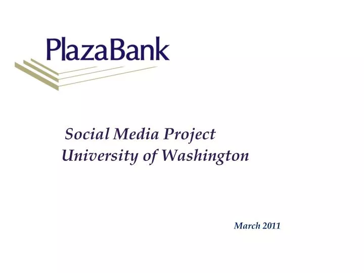social media project university of washington
