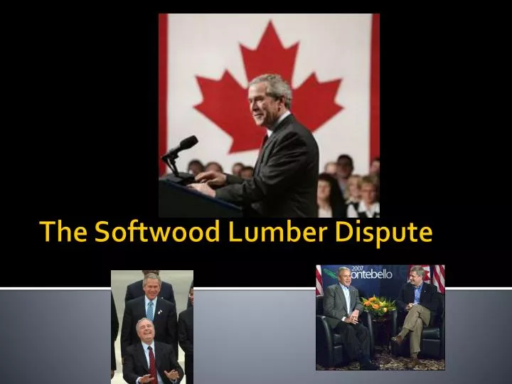 the softwood lumber dispute