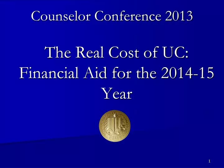 the real cost of uc financial aid for the 2014 15 year