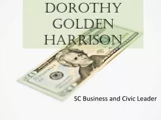Dorothy Golden Harrison