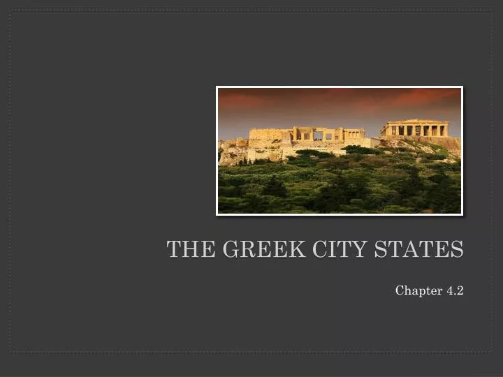 the greek city states