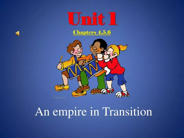 unit 1 chapters 4 5 6