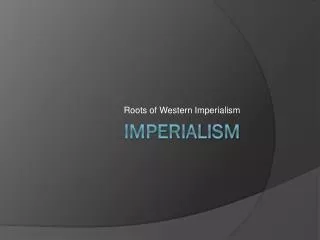 Imperialism