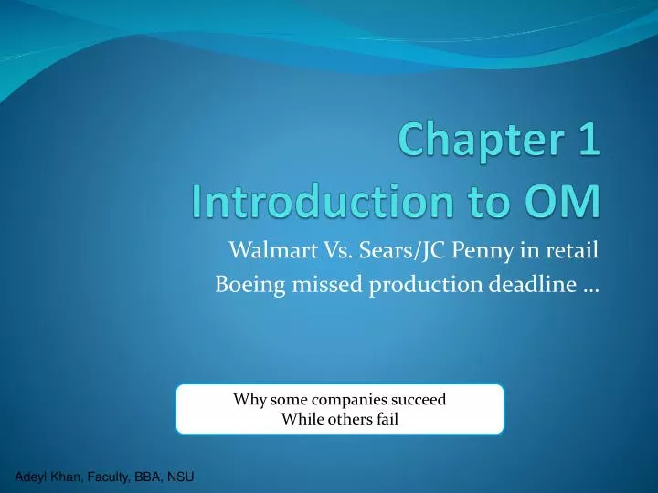chapter 1 introduction to om
