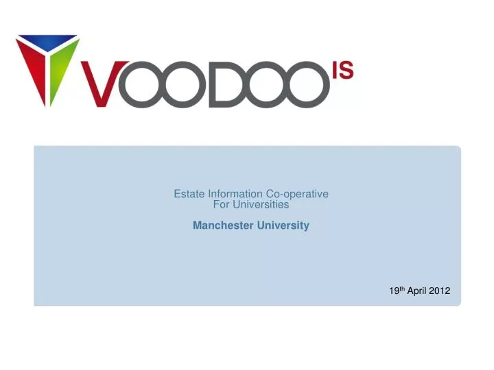 estate information co operative for universities manchester university