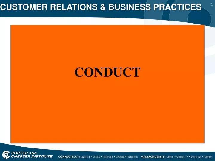 customer relations business practices