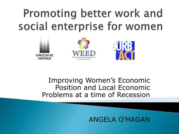 promoting better work and social enterprise for women