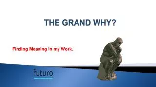 THE GRAND WHY?
